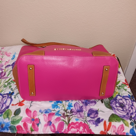 Dooney bourke leather  Dover tote  pink - Picture 11 of 12